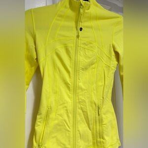 Lululemon Neon Yellow Define Jacket